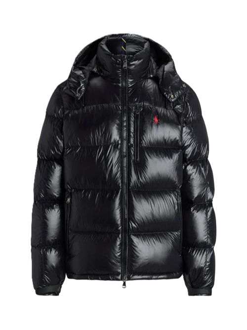 Piumino black glossy Polo Ralph Lauren | 710-968281-001POLO BLACK GLOSSY